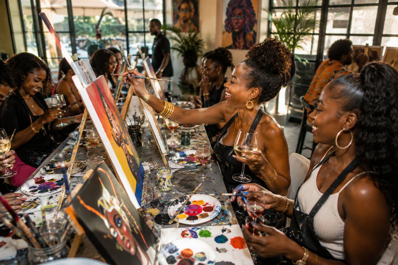 Sip & Paint at Esporta Lounge
